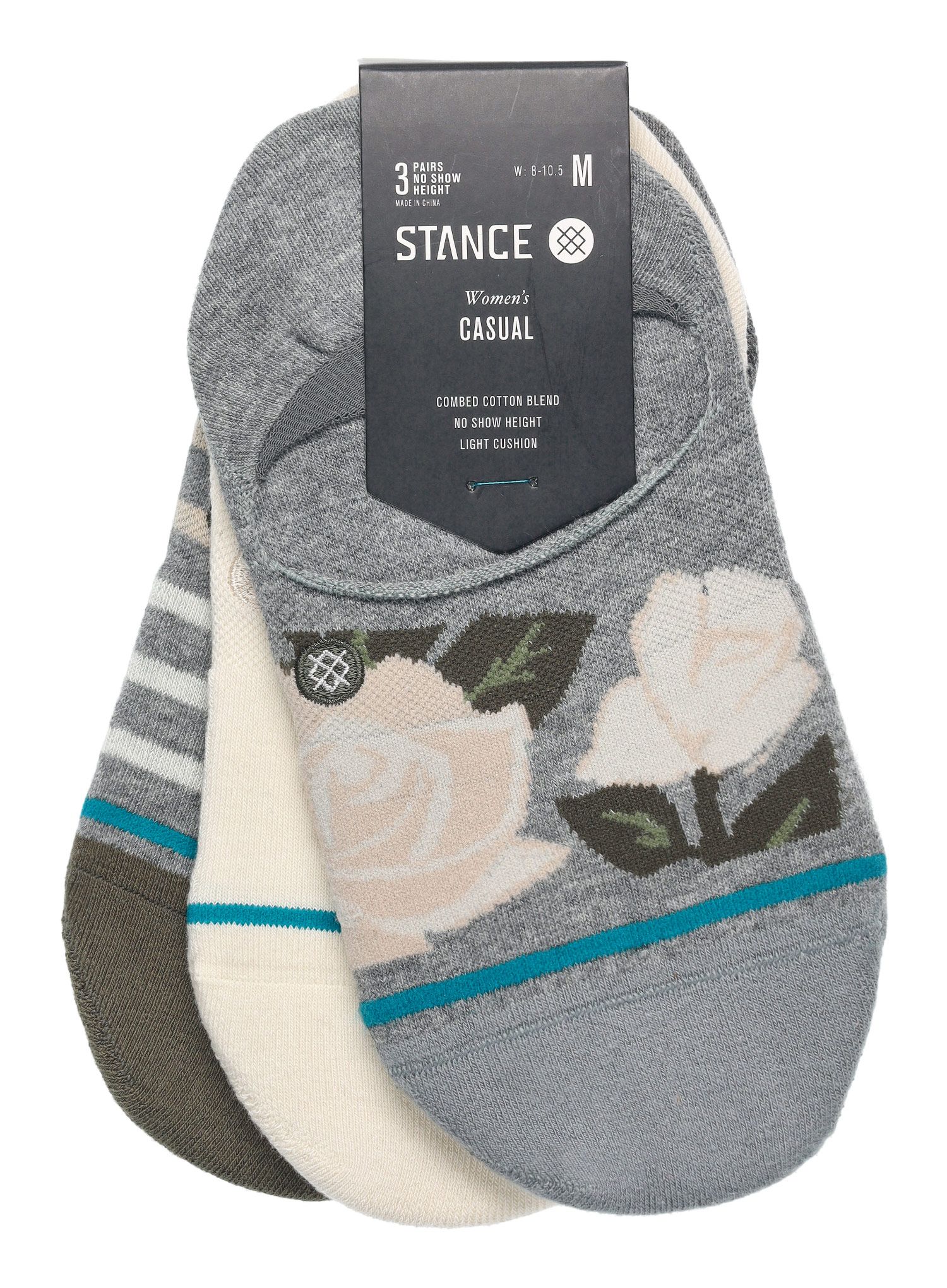 Pohodniške nogavice Stance Fleur 3 Pack - multi