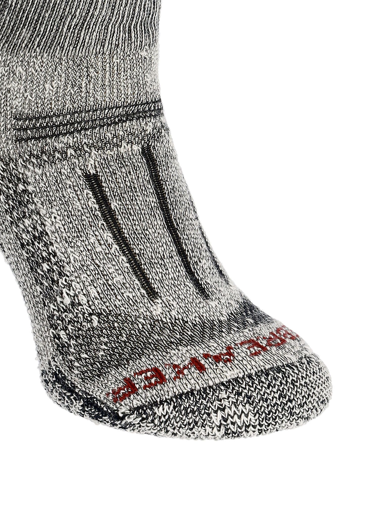 Ženske pohodne nogavice Icebreaker Mountaineer Mid Calf - jet hthr/espresso