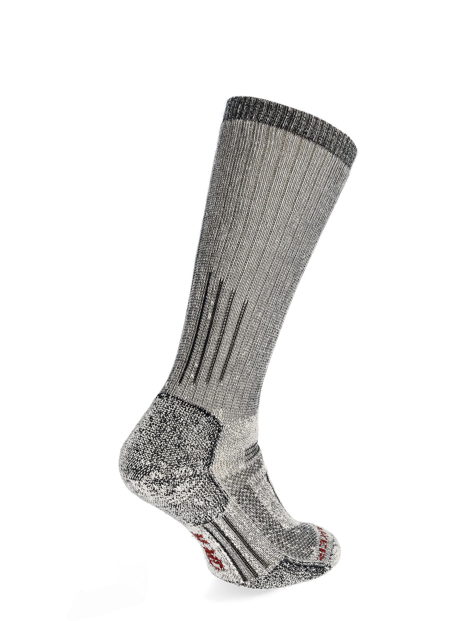 Pohodne nogavice Icebreaker Mountaineer Mid Calf - jet hthr/espresso