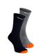 Pohodne nogavice Salewa MTN TRN AM Crew Sock - navy blazer