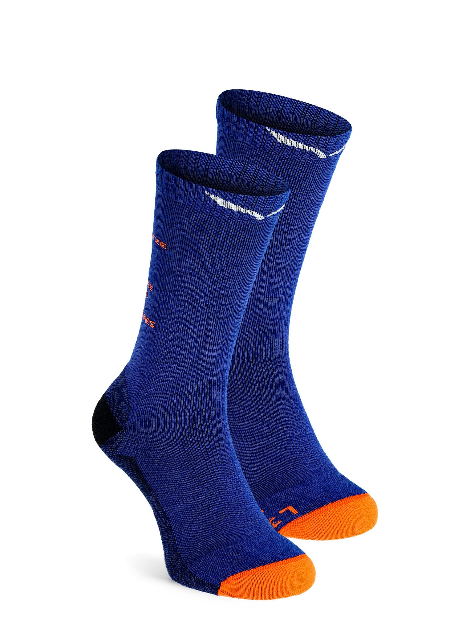 Pohodne nogavice Salewa Ortles Dolomites AM CR Sock - electric
