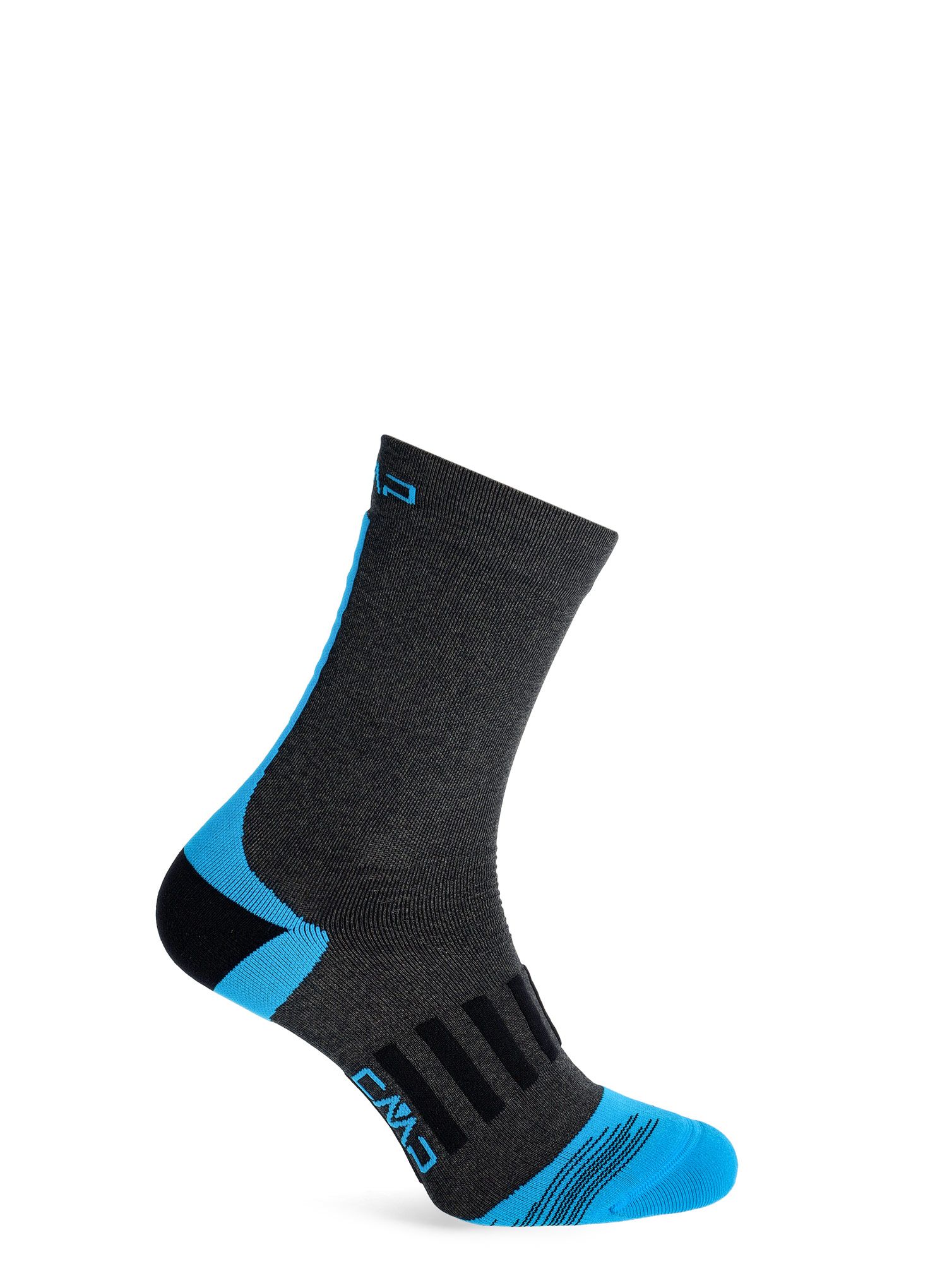 Pohodniške nogavice CMP Trekking Sock Low Microlon - antracite/danube