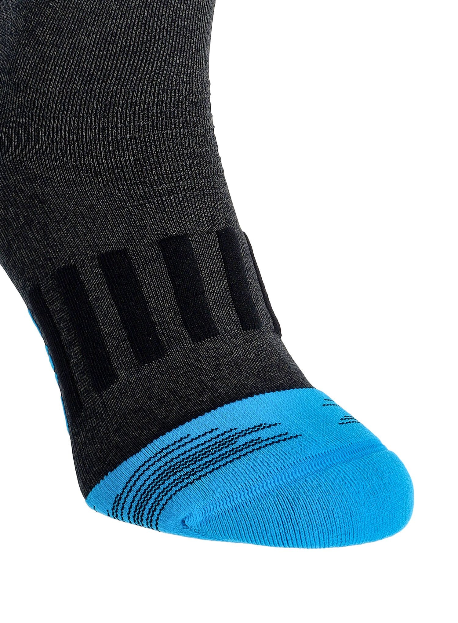 Pohodniške nogavice CMP Trekking Sock Low Microlon - antracite/danube