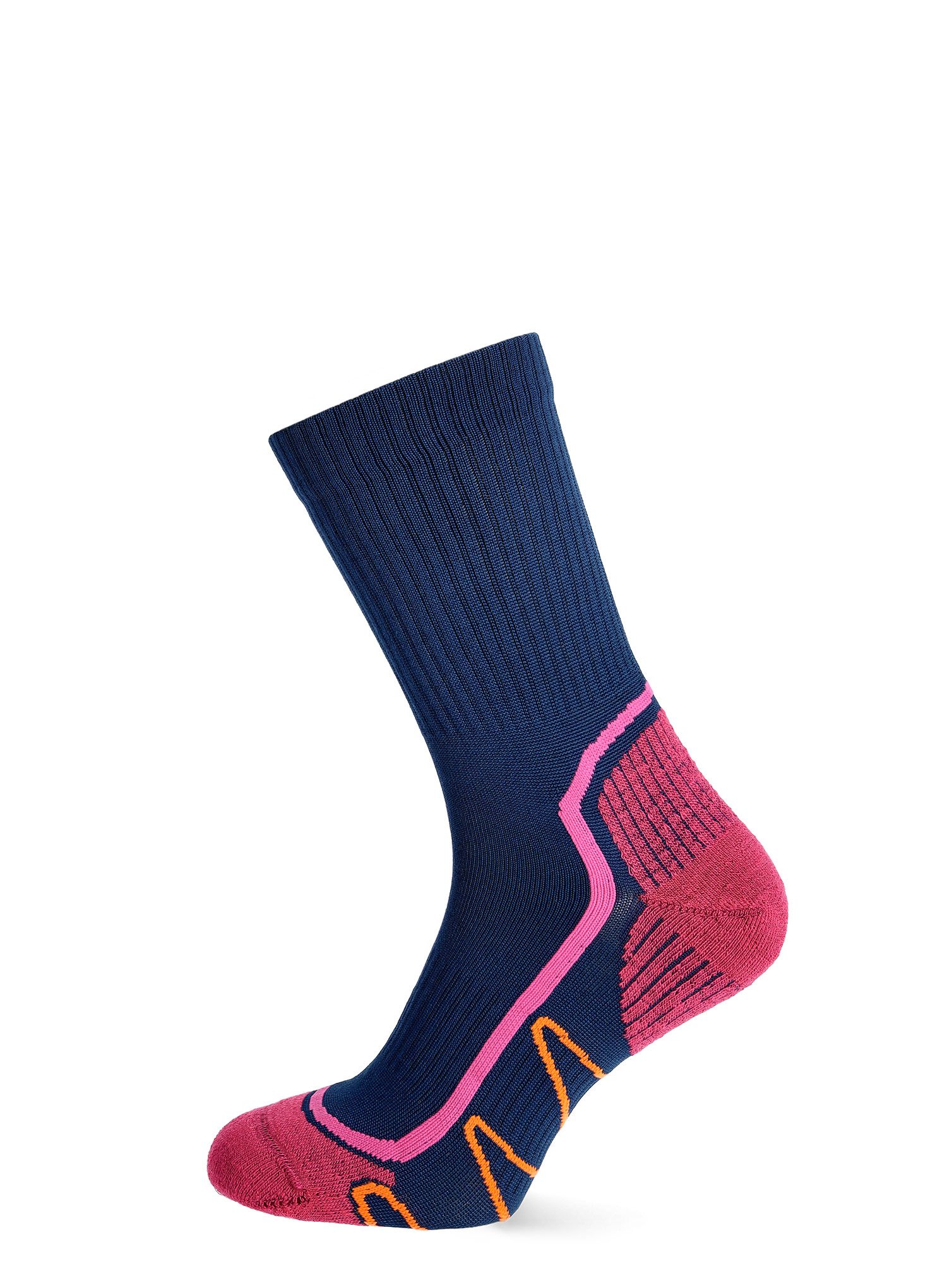 Ženske pohodniške nogavice CMP Trekking Sock Poly Mid - blue