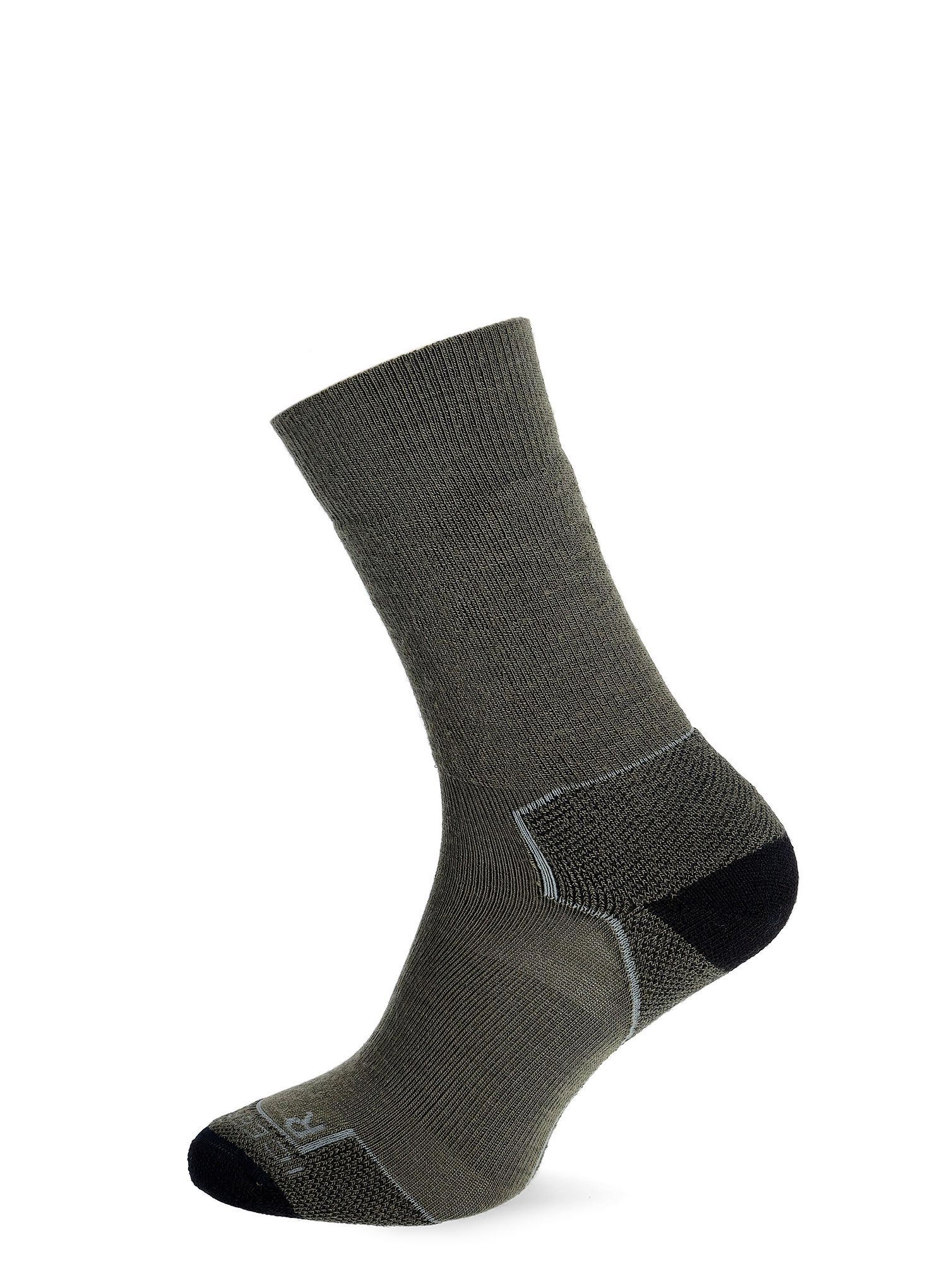 Pohodniške nogavice Icebreaker Hike+ Medium Crew - loden/black/gritstone hthr