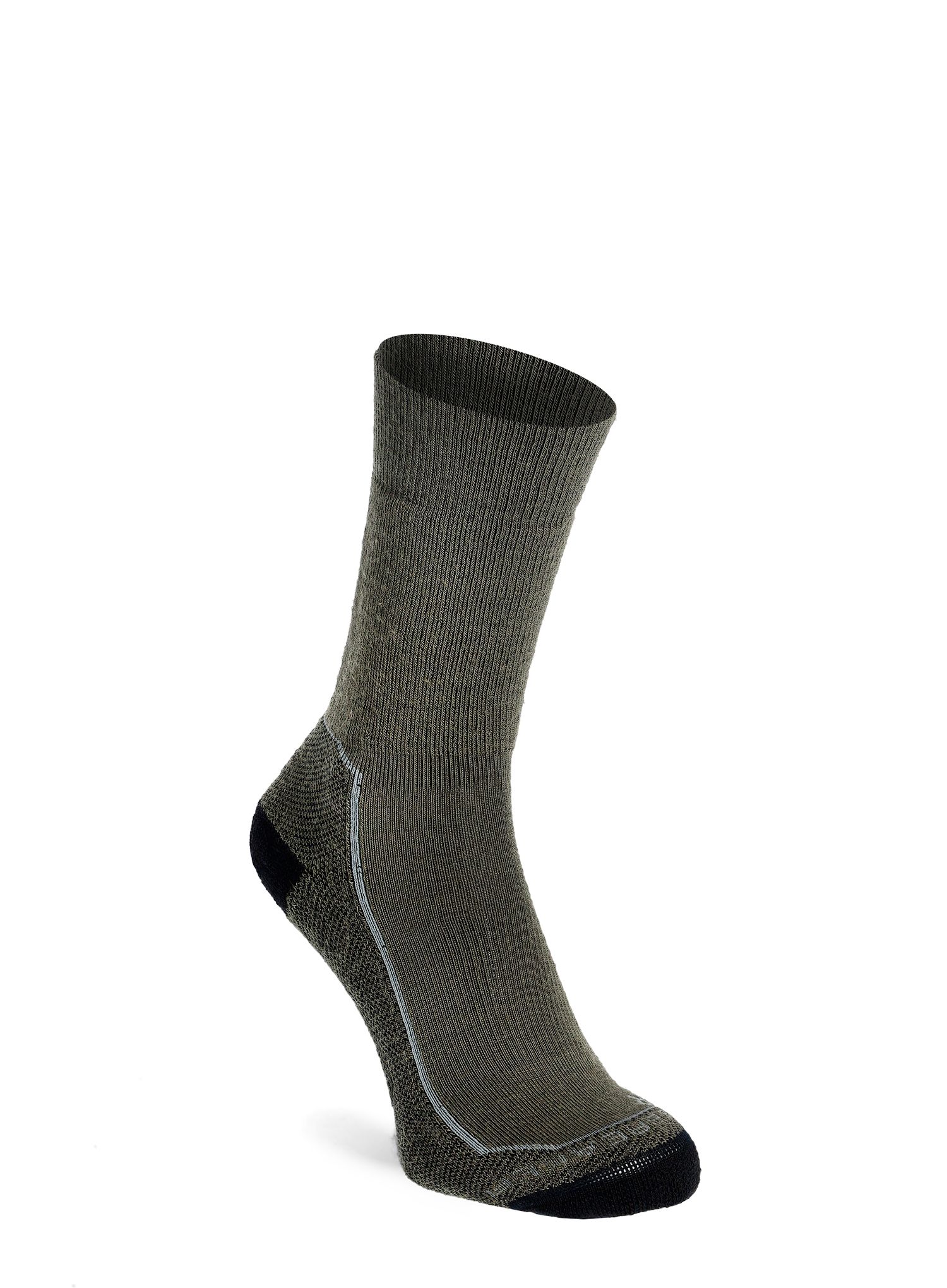 Pohodniške nogavice Icebreaker Hike+ Medium Crew - loden/black/gritstone hthr