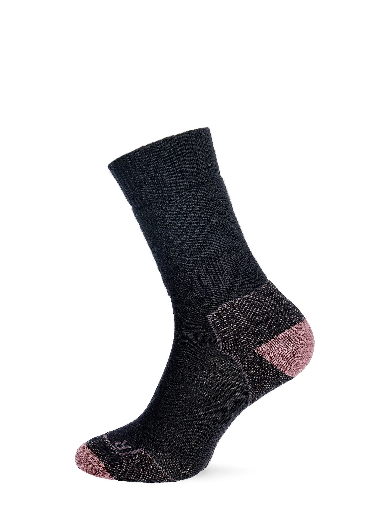 Pohodniške nogavice Icebreaker Hike+ Medium Crew - black/mink/monsoon