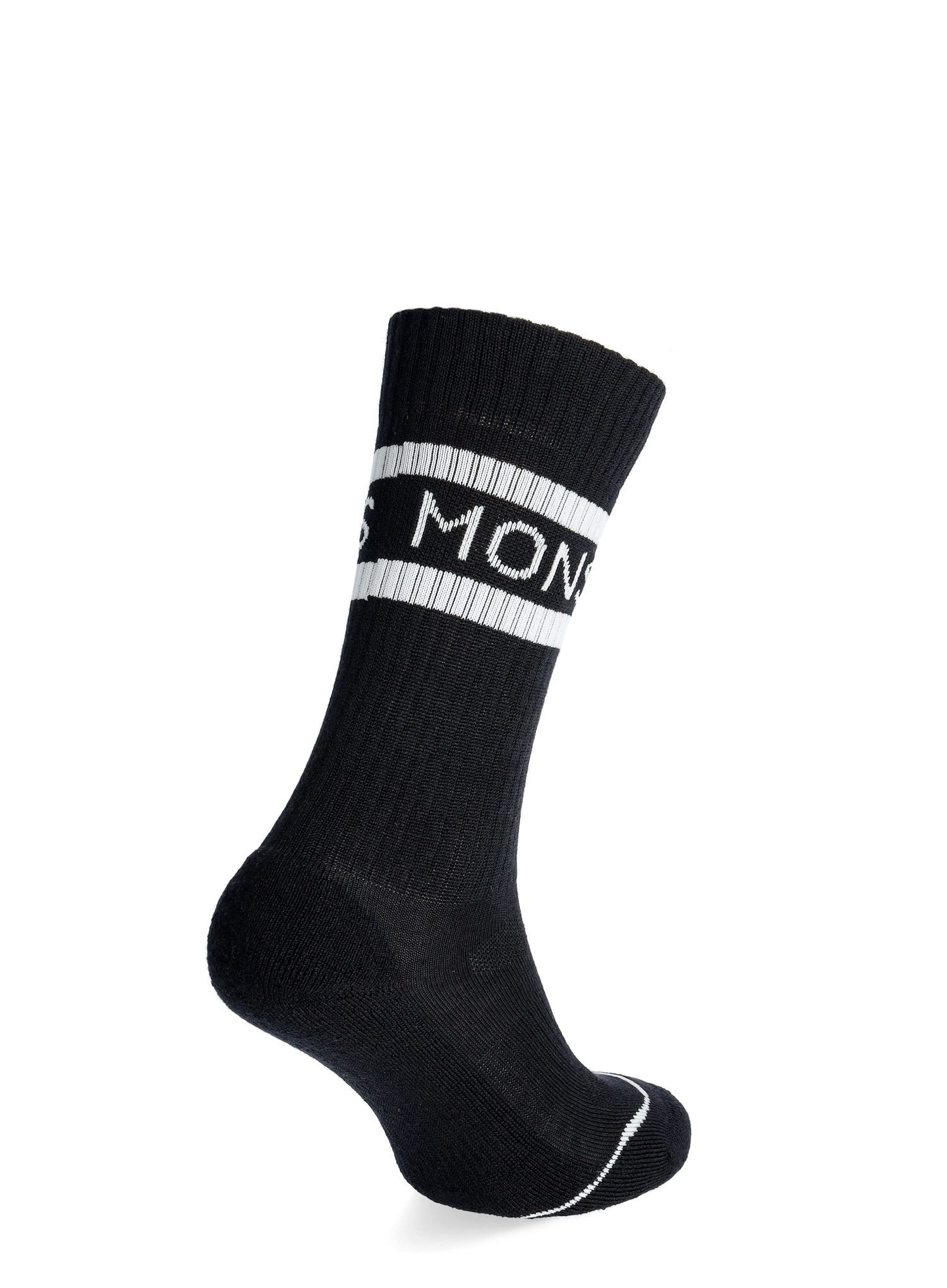 Pohodniške nogavice Mons Royale Signature Crew Sock - black/white