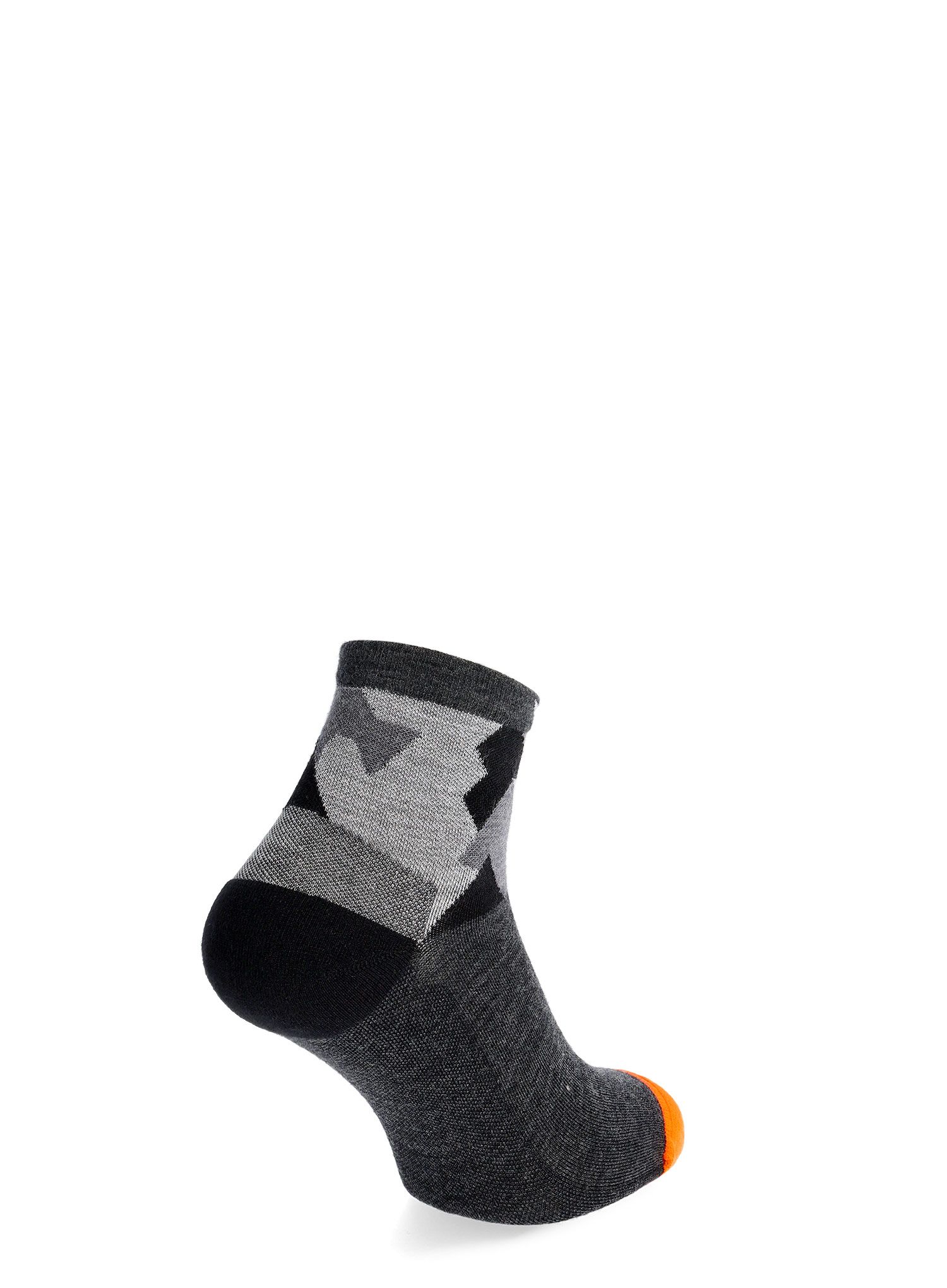 Pohodniške nogavice Salewa Pedroc Camu AM Qrt Sock - black out