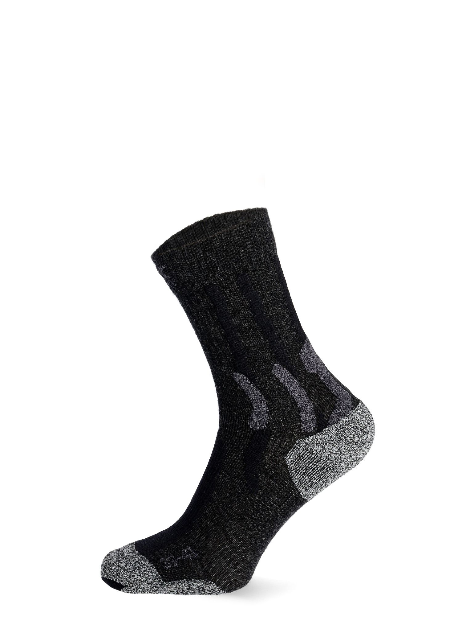 Nogavice X-Socks Trek Silver - opal blk/dolomite grey melange