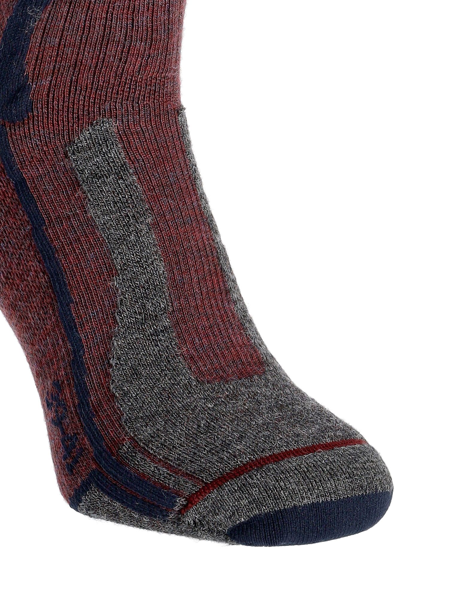 Nogavice X-Socks Trek X Merino LT - dark ruby/midnight blue