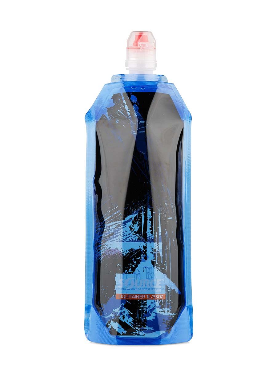 Steklenica Source Liquitainer 1L - black