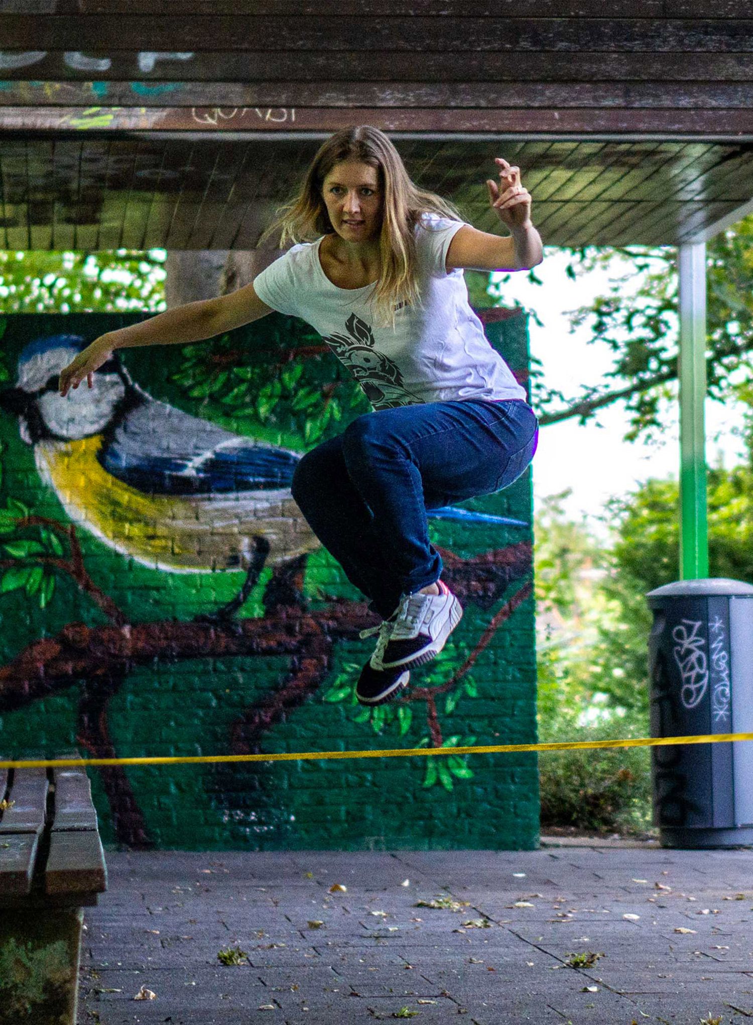 Slackline Gibbon Slacklines Bananalama Treewear Set
