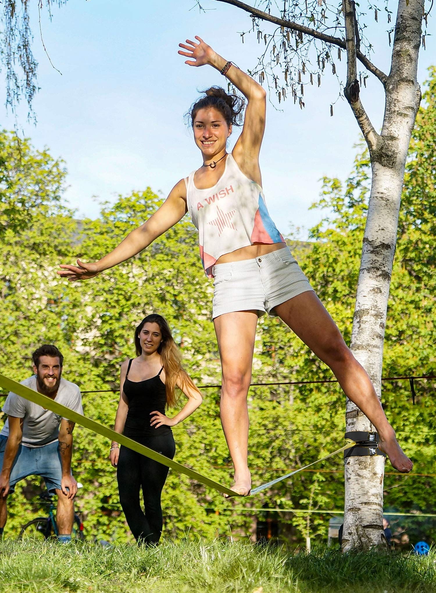 Slackline Gibbon Slacklines Classic Line Treewear Set