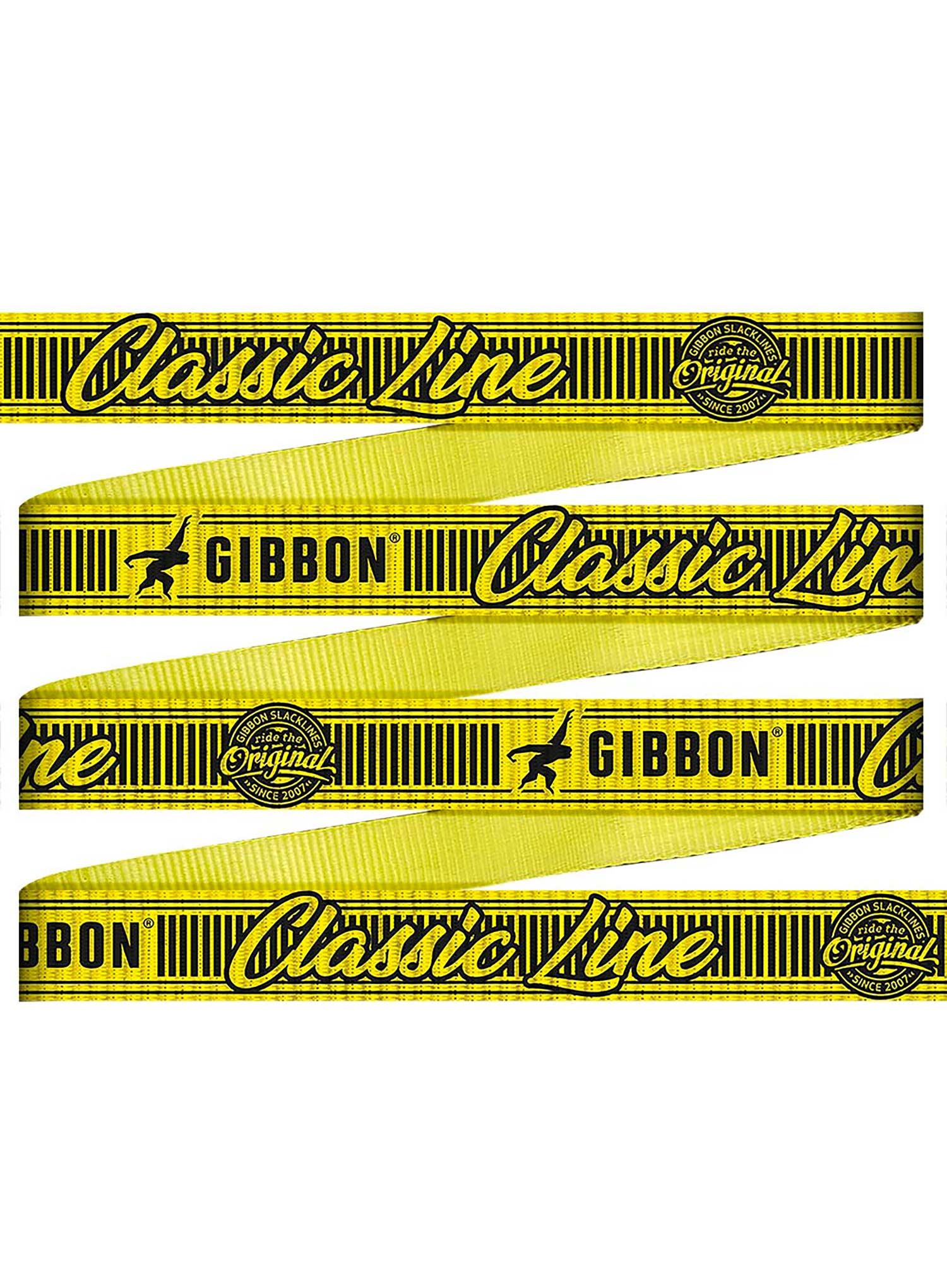 Slackline Gibbon Slacklines Classic Line XL Treewear Set