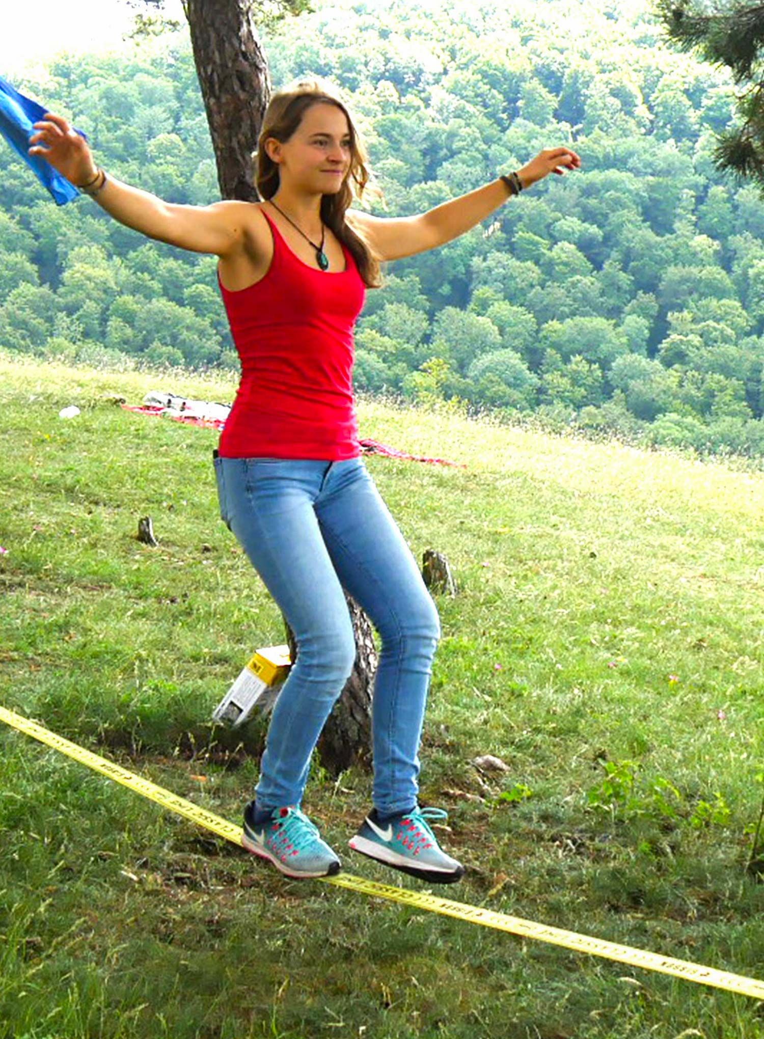 Slackline Gibbon Slacklines Classic Line XL Treewear Set