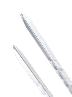 Šotorski klin Easy Camp U-Steel Peg 18 cm Ripple - silver