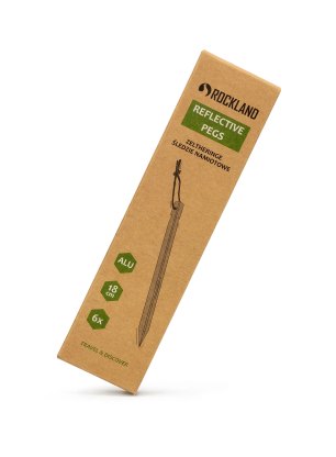 Šotorski klin Rockland Reflective Pegs 6 pcs set