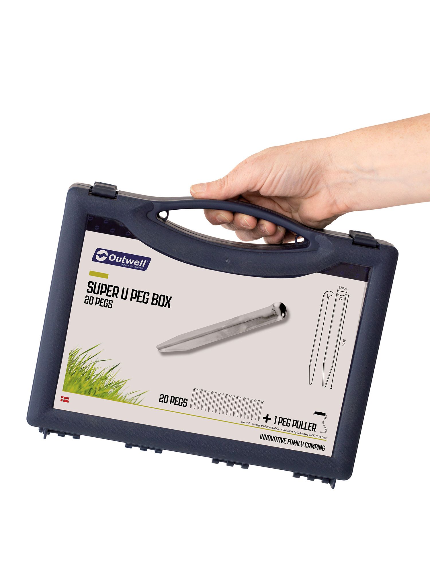 Šotorski klin Outwell Super U-Peg Box