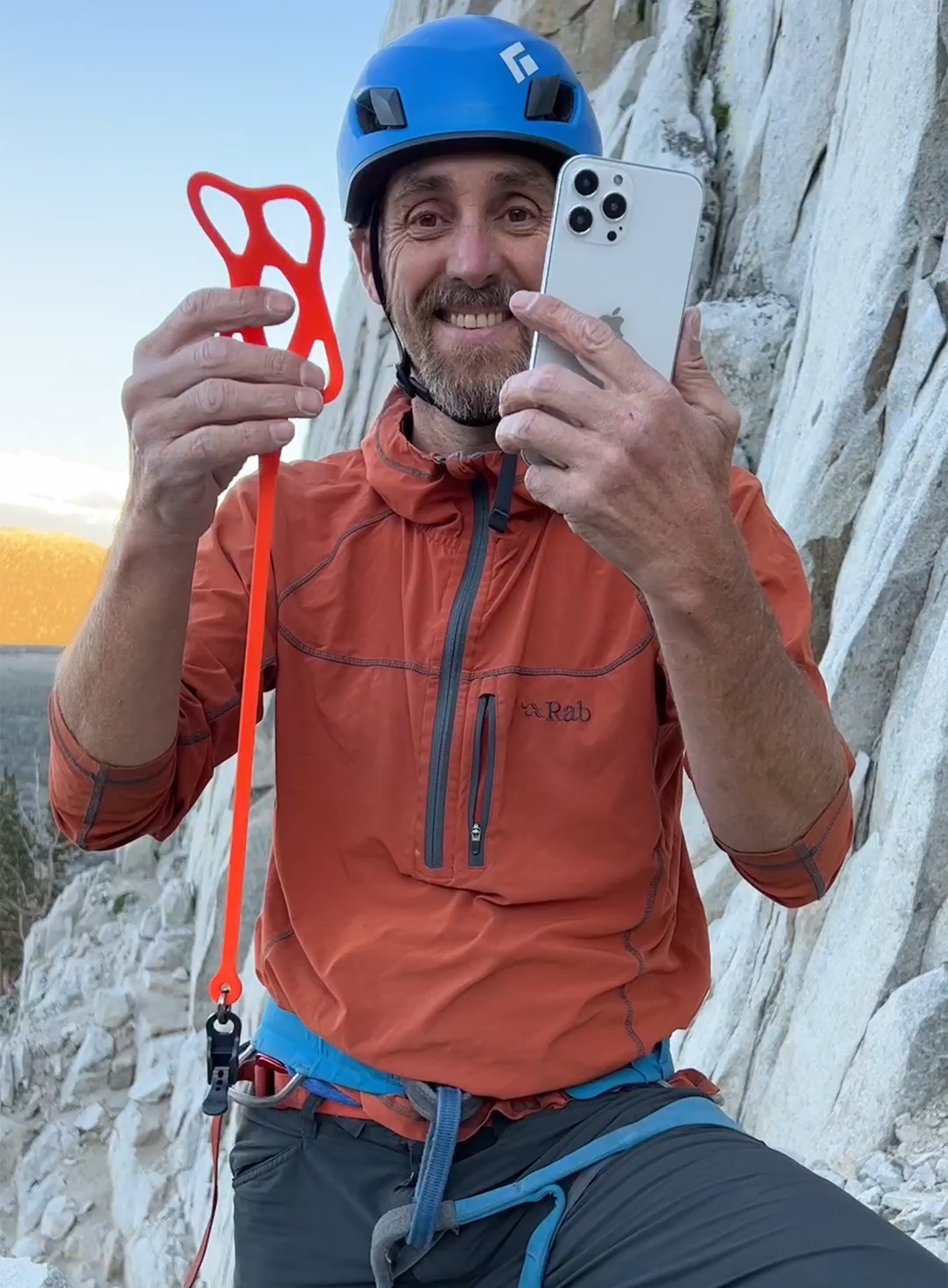 Vrvica za telefon Koala 2.0 Super-Grip - campfire gray