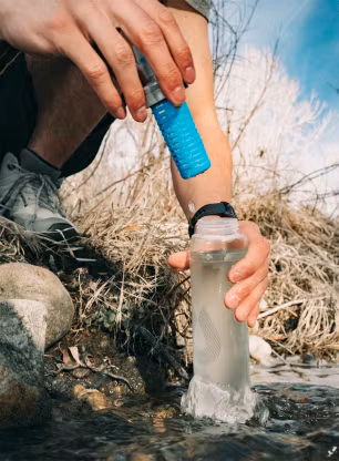 Softflask HydraPak Ultraflask+ 500ml Filter Kit - clear