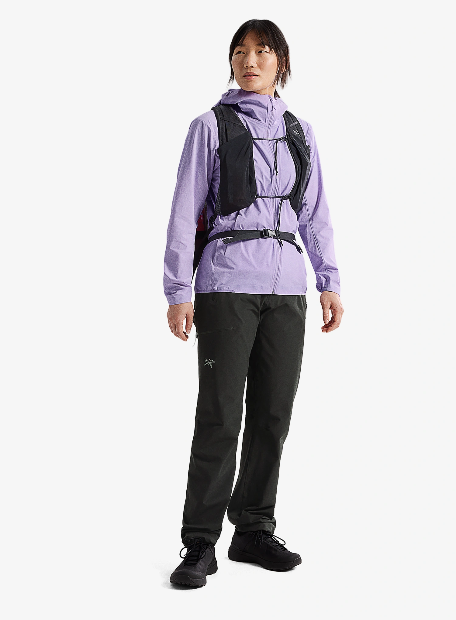 Ženski softshell Arcteryx Gamma Lightweight Hoody - mallow