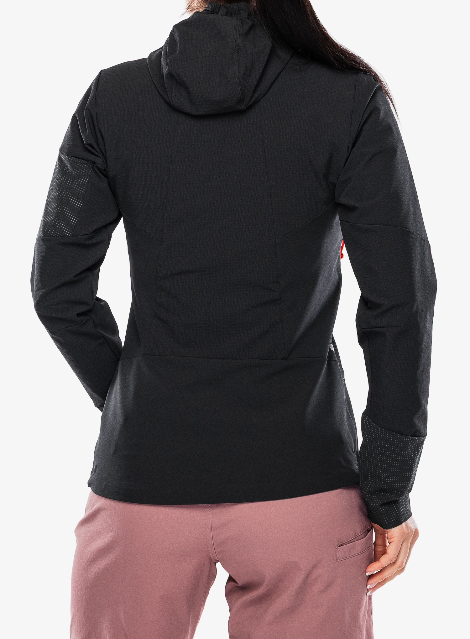 Ženski softshell Salewa Agner Dst Jacket - black out