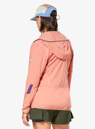 Ženski softshell Salewa Pedroc Wind HD Light Jacket - desert pink