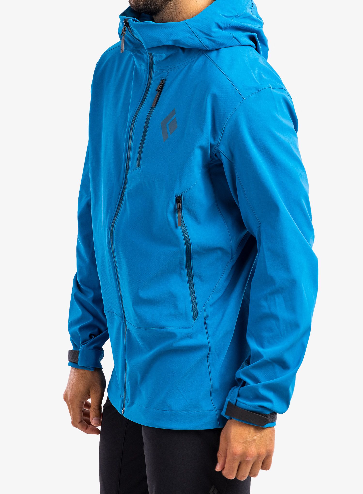 Softshell jakna Black Diamond Dawn Patrol Shell - kingfisher
