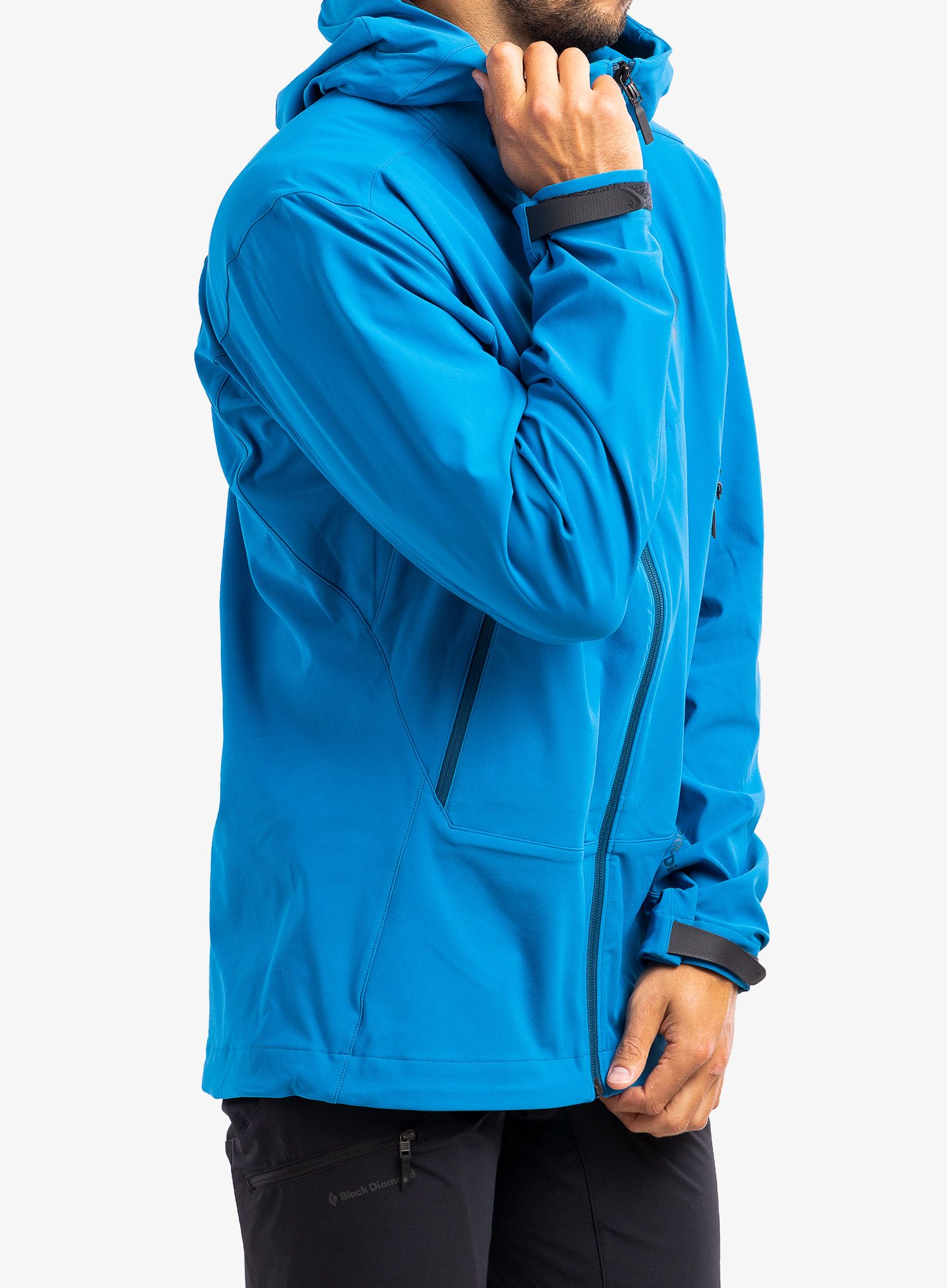 Softshell jakna Black Diamond Dawn Patrol Shell - kingfisher