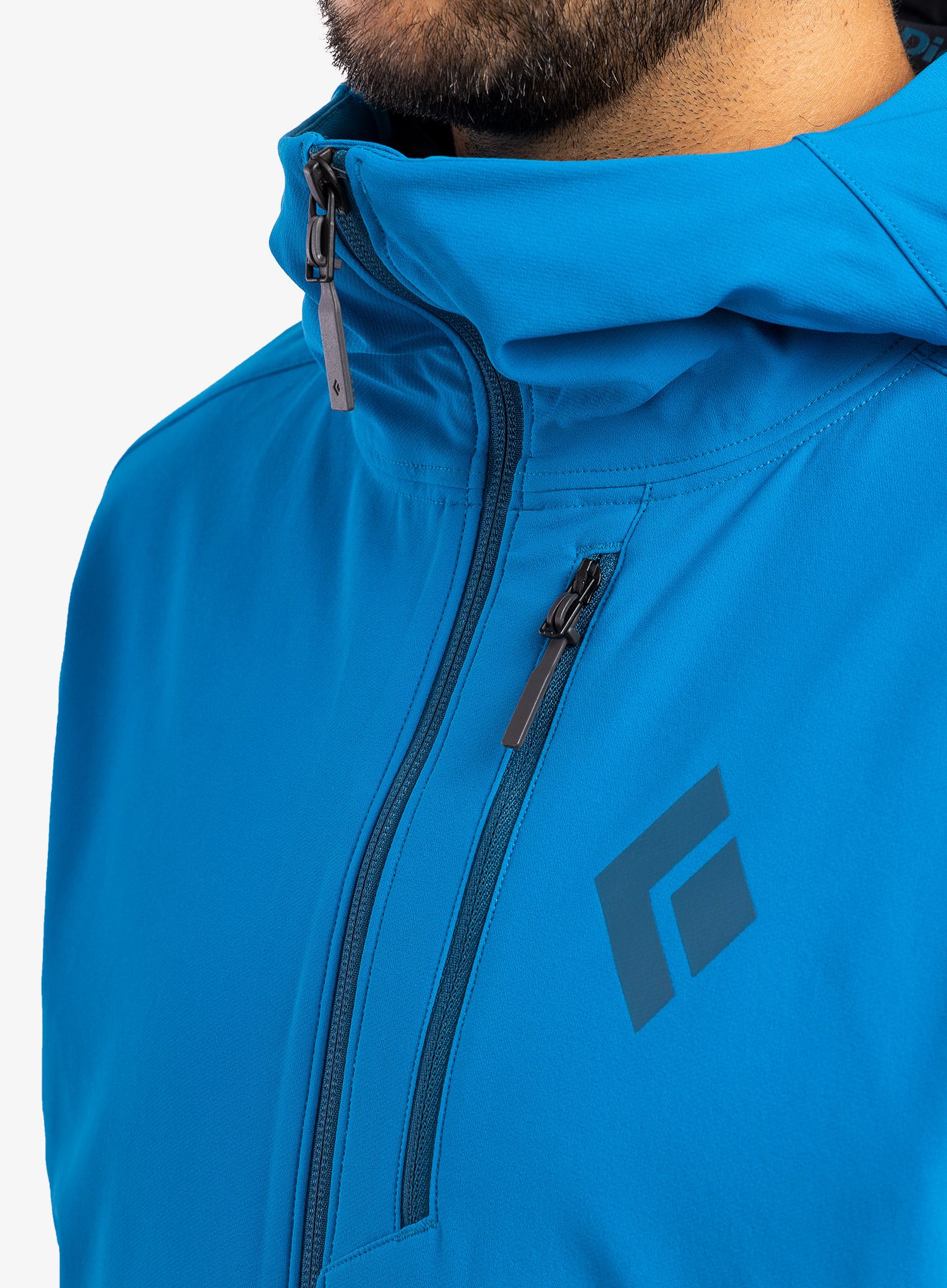 Softshell jakna Black Diamond Dawn Patrol Shell - kingfisher