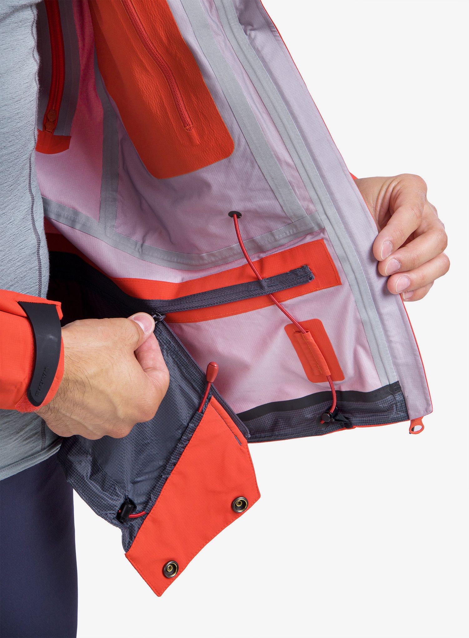 Softshell jakna BlackYak Hariana Jacket - fiery red