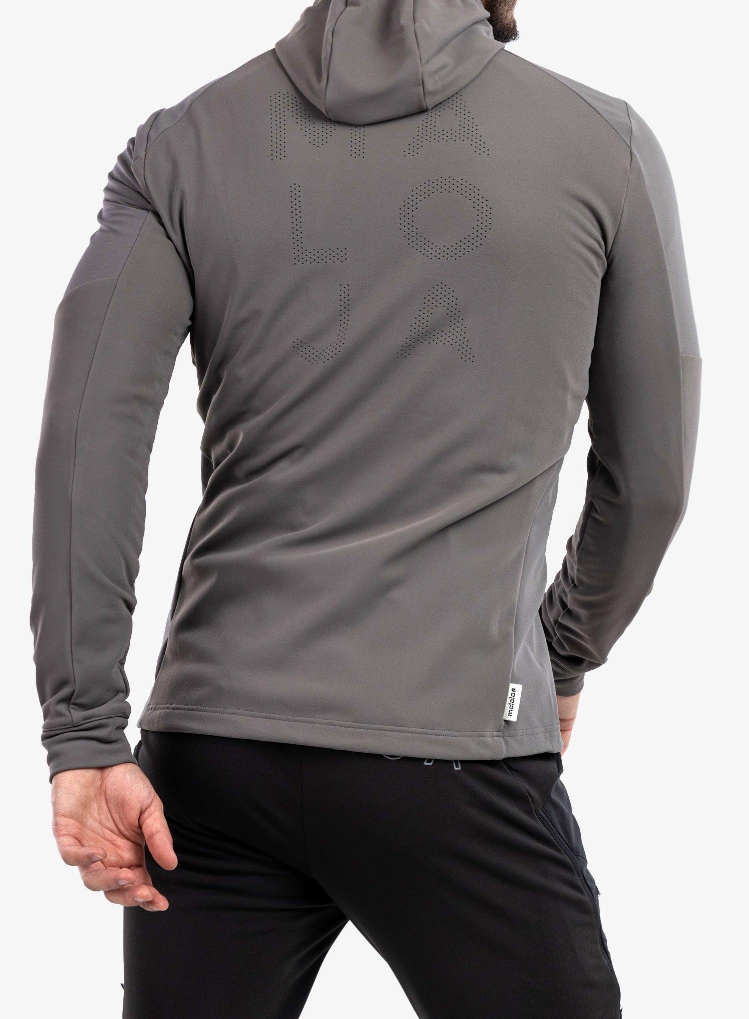 Softshell jakna Maloja Auerhahn - stone
