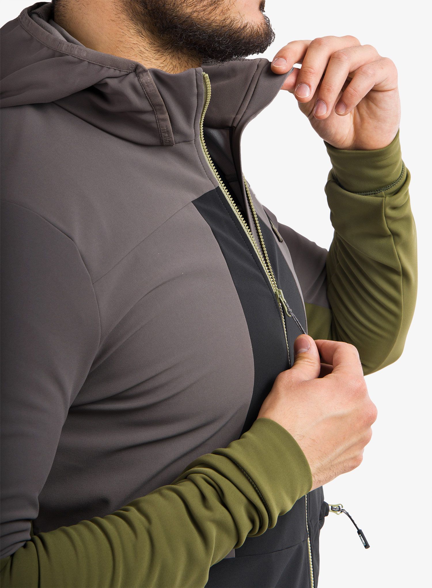 Softshell jakna Maloja Auerhahn - stone multi
