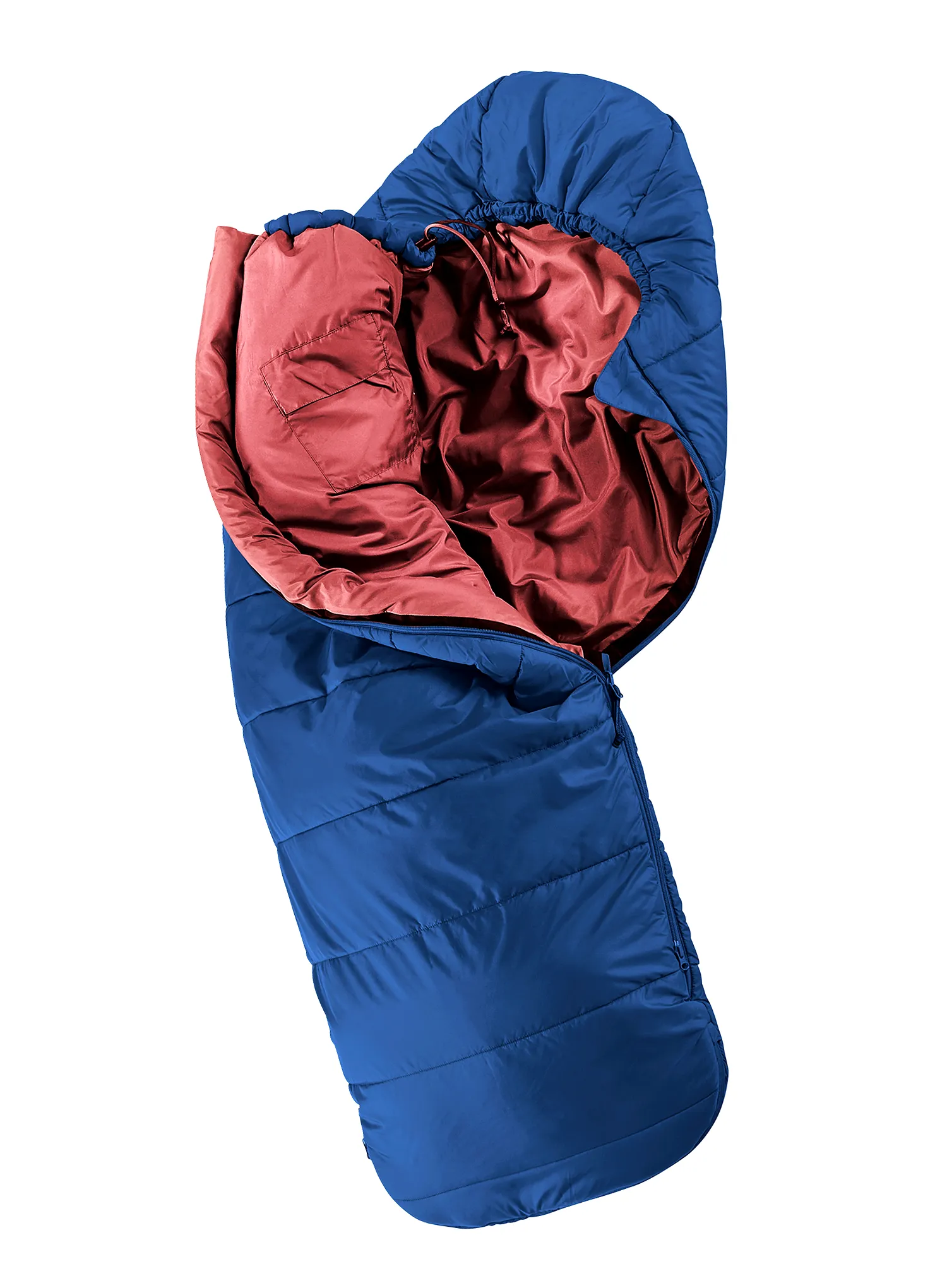 Otroška spalna vreča Deuter Starlight (130-170 cm) - nightblue/redwood