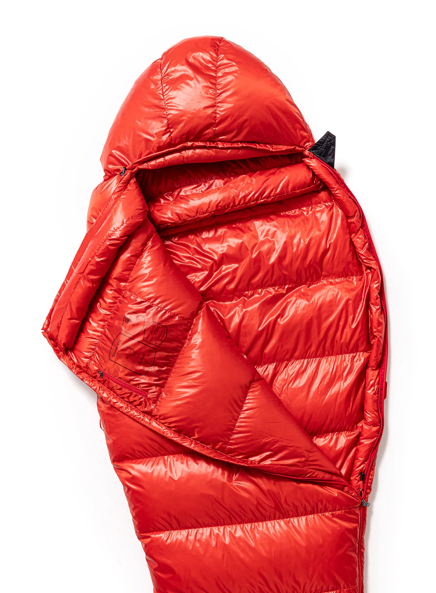Spalna vreča Małachowski Tourist 250 L LZ (177- 188 cm) - red