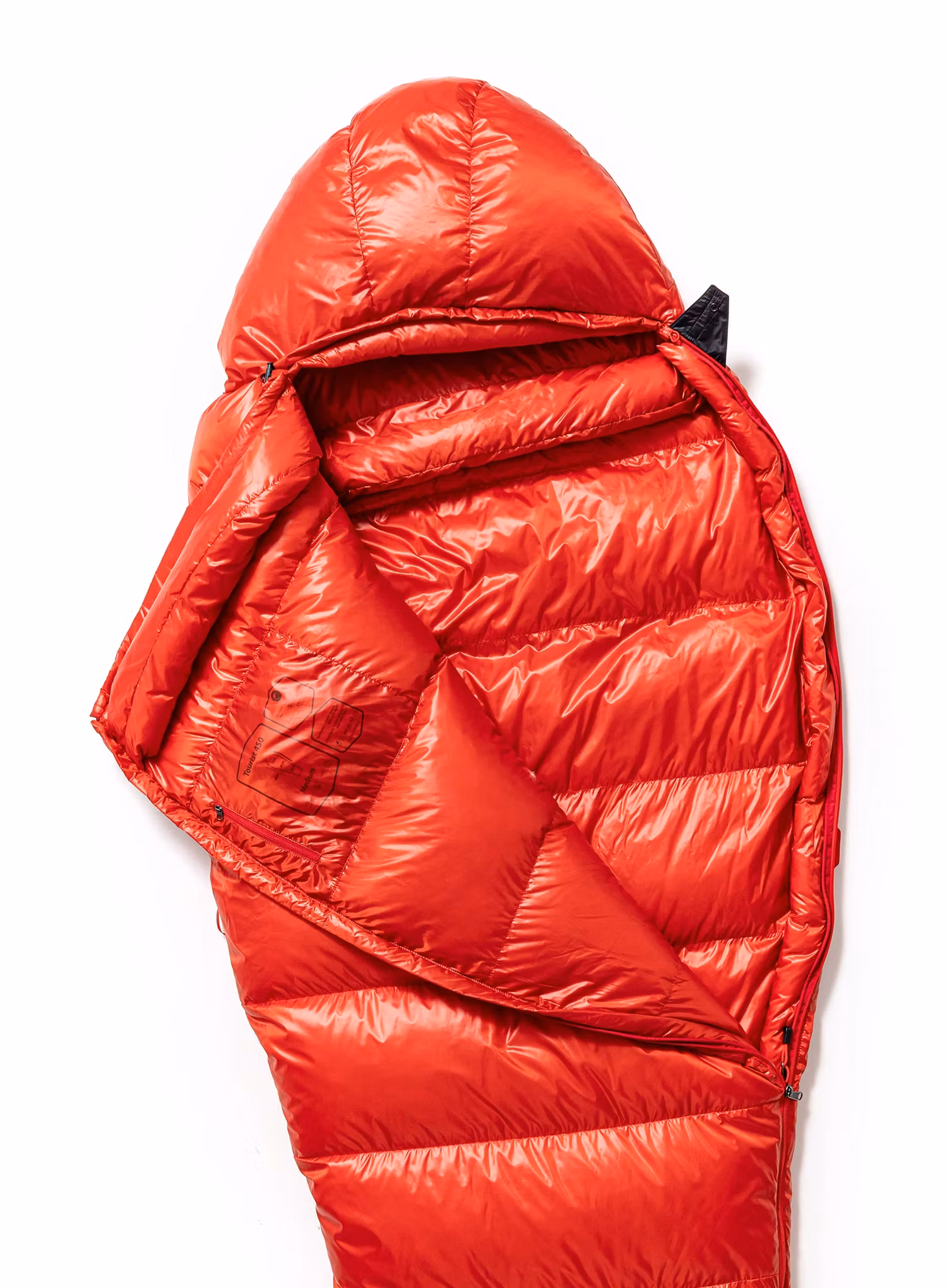 Spalna vreča Małachowski Tourist 250 M LZ (165-176 cm) - red