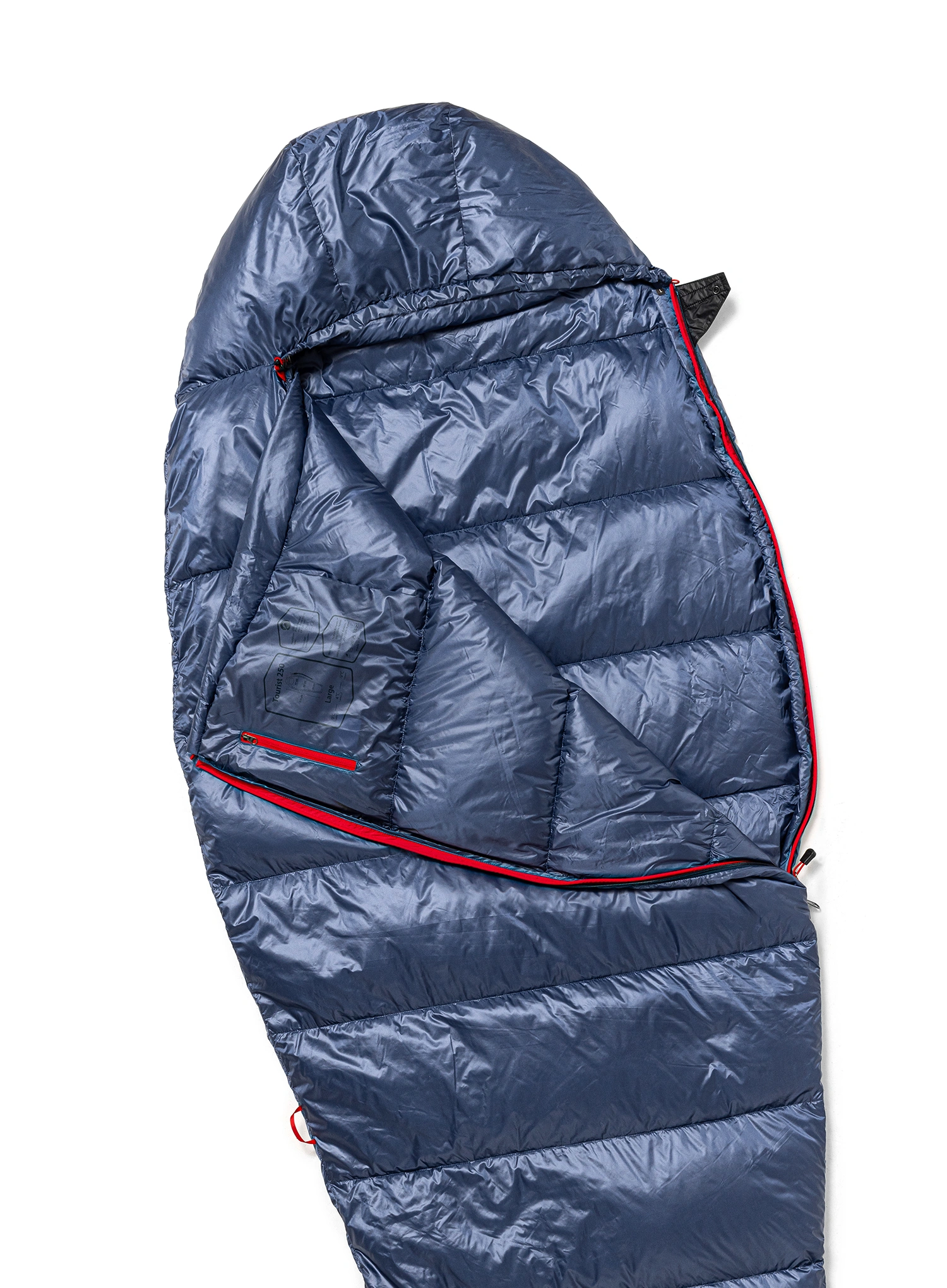 Spalna vreča Małachowski Tourist 250 XL LZ (189-200 cm) - navy