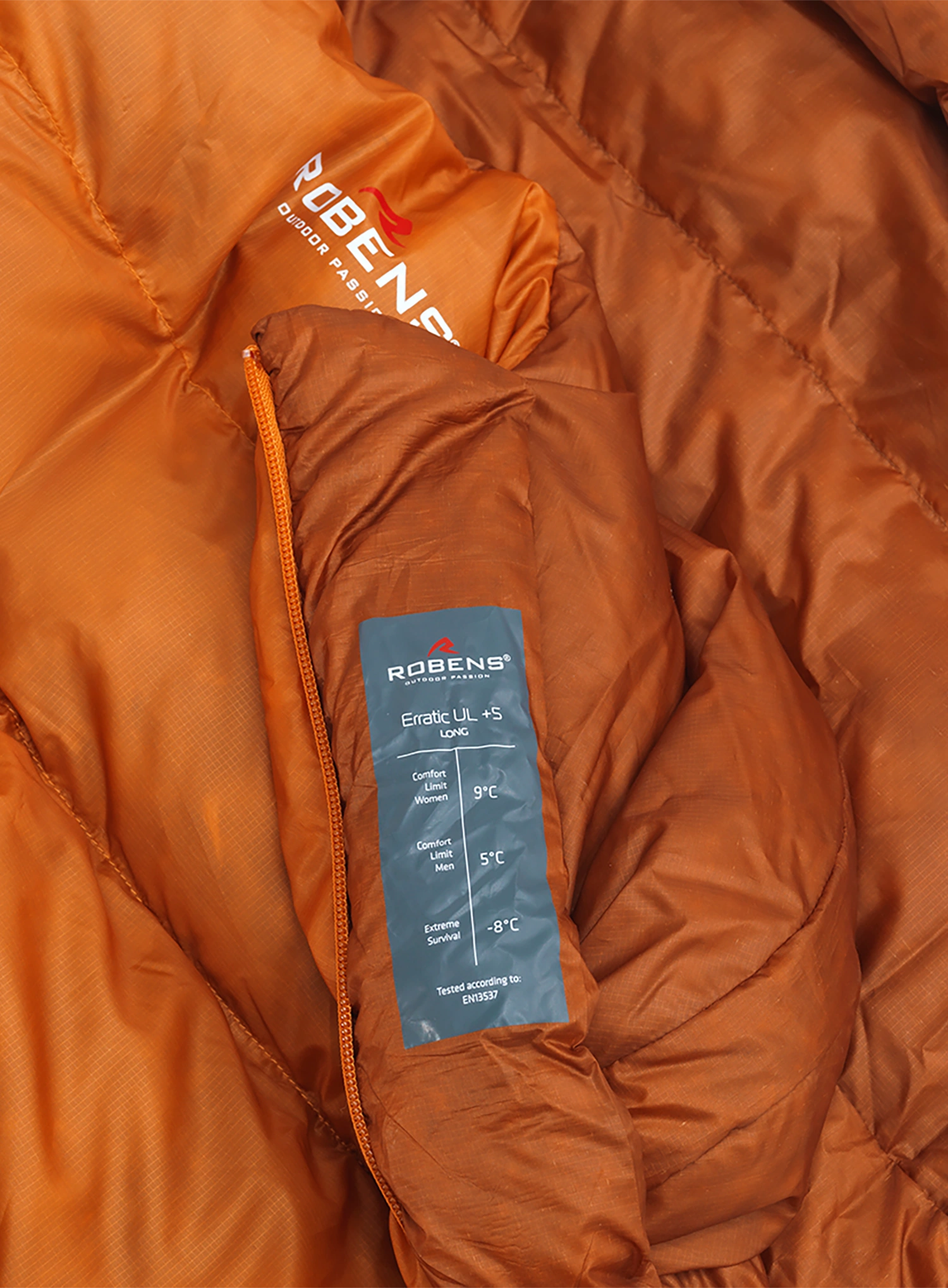 Spalna vreča Robens Scoria UL +6C Regular (180 cm) - orange