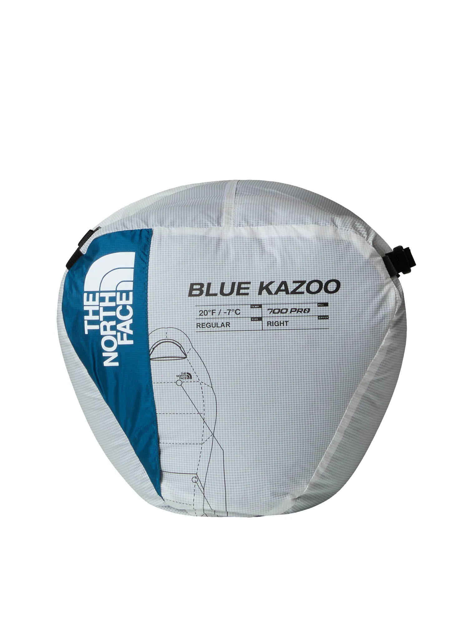 Spalna vreča The North Face Blue Kazoo (168 cm) - banff blue/banff blue