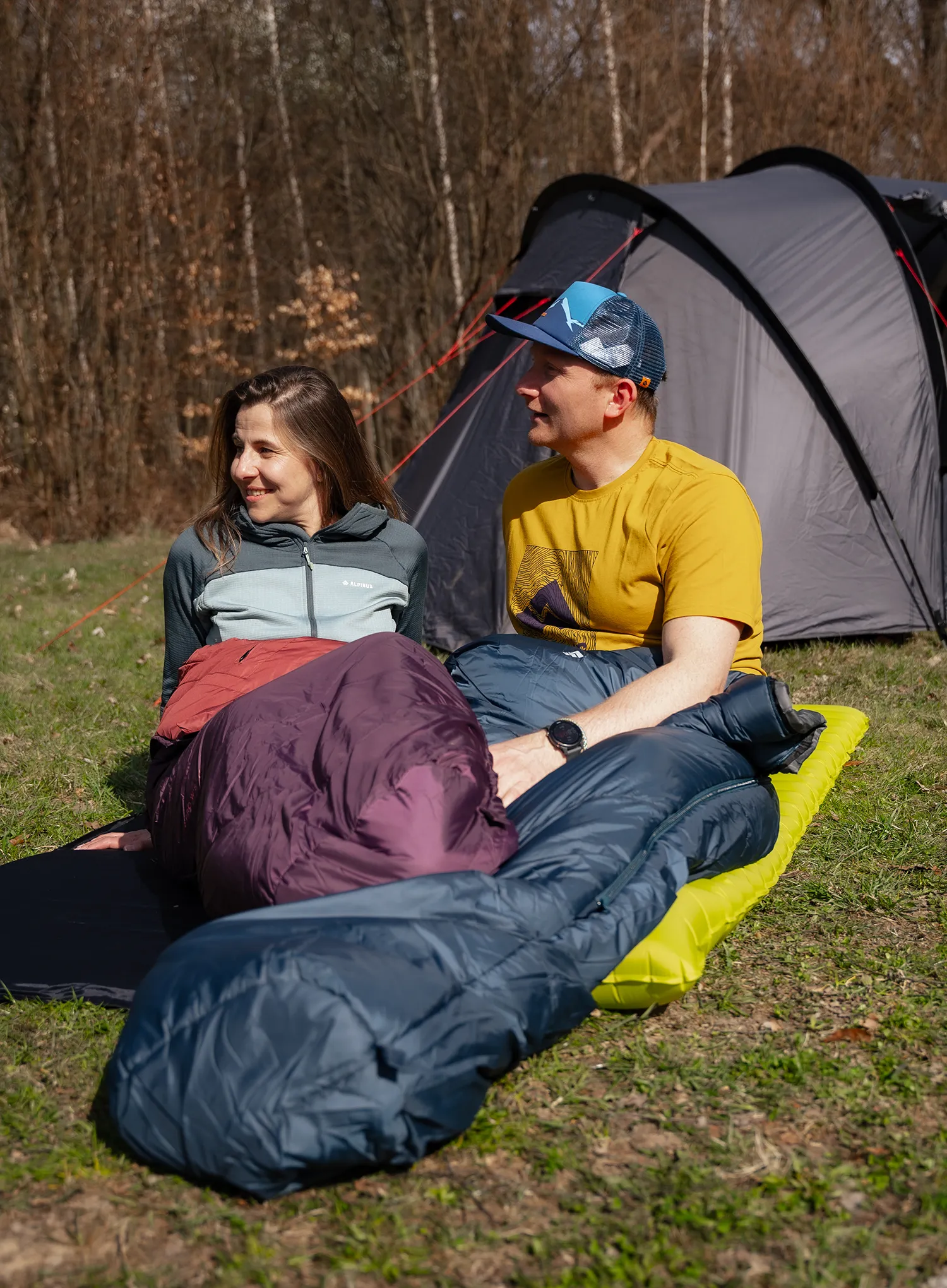 Spalna vreča Alpinus Fiber Pro 1500 - navy