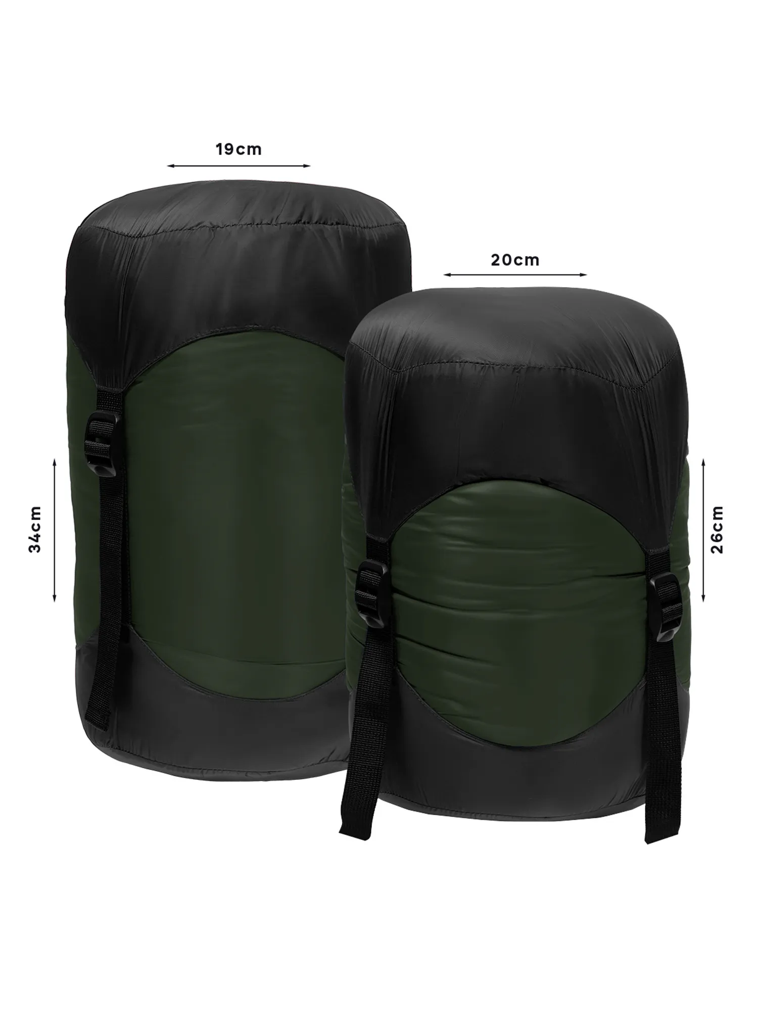 Spalna vreča Alpinus Ultralight Pro 1000 - green