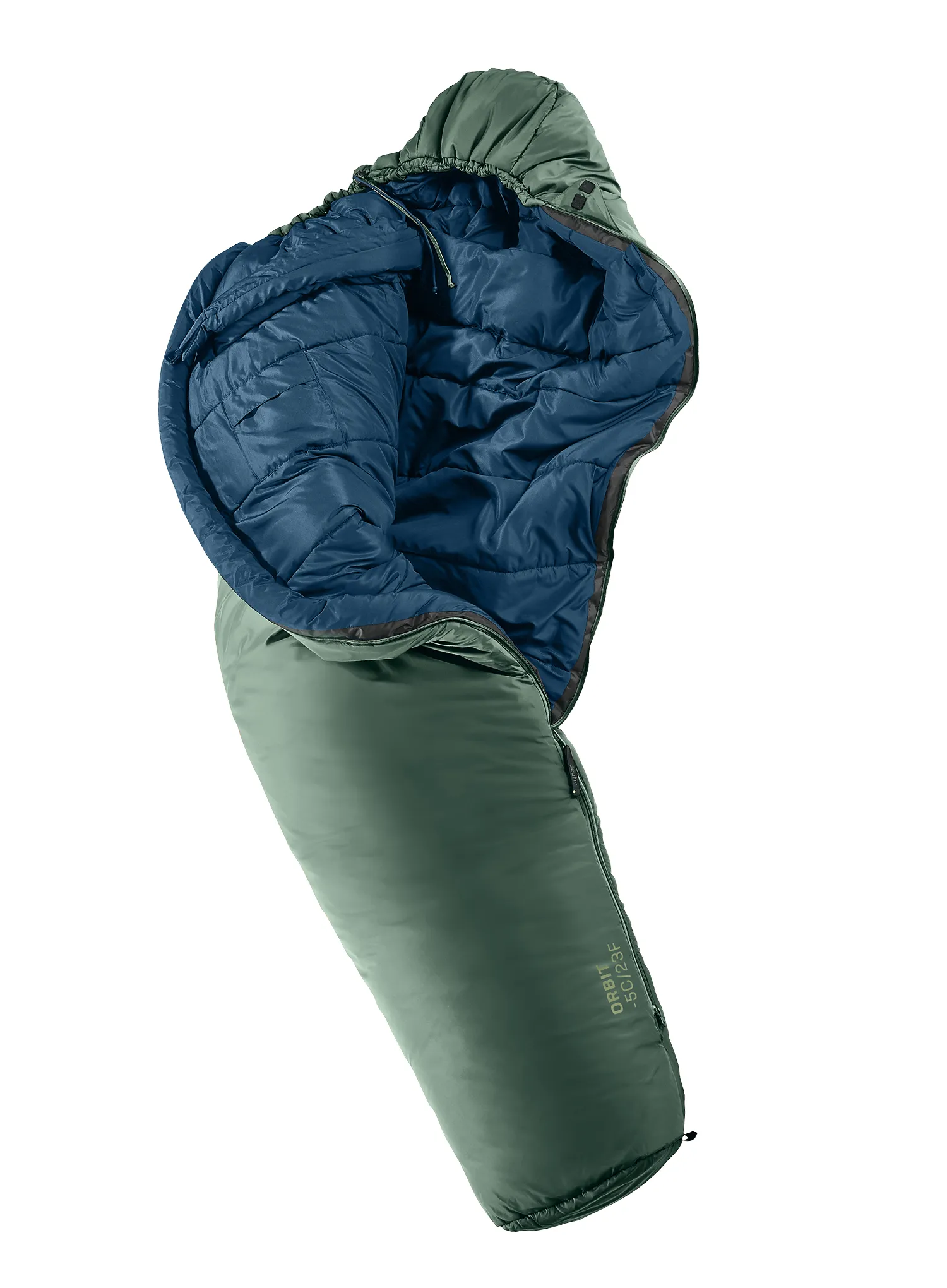 Spalna vreča Deuter Orbit -5° REG (185 cm) - ivy/ink