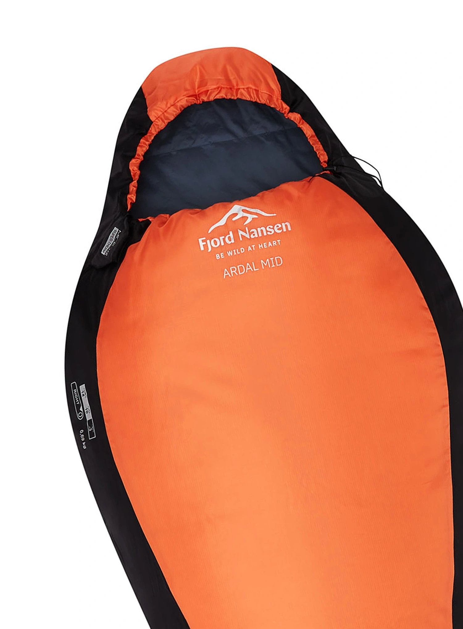Spalna vreča Fjord Nansen Ardal XL SBS (200 cm) - carnelian