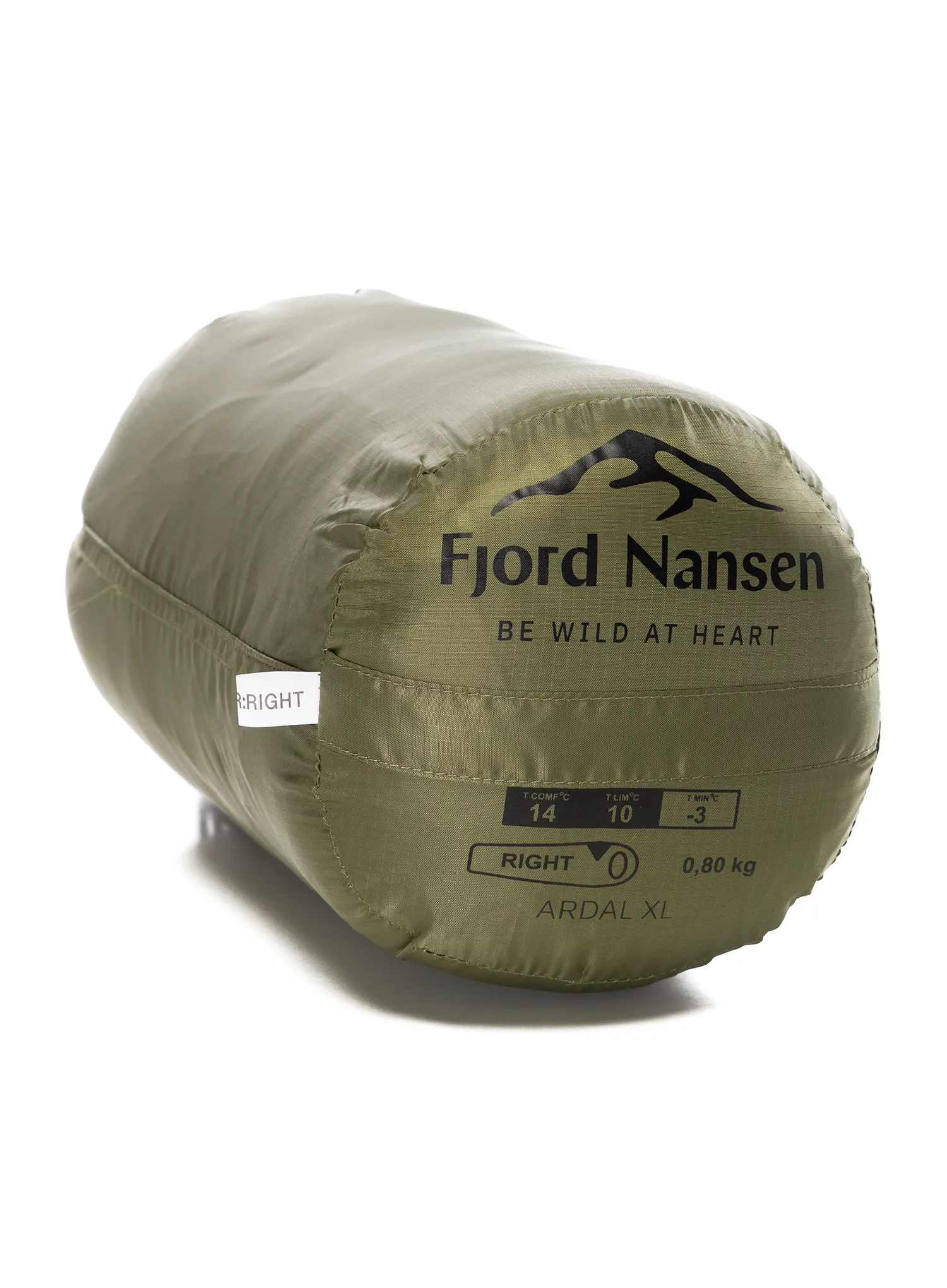 Spalna vreča Fjord Nansen Ardal XL SBS (200 cm) - olive drab