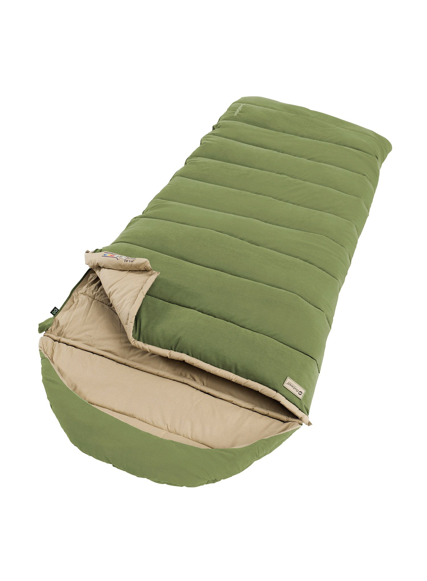 Spalna vreča Outwell Constellation (195 cm) - green/green