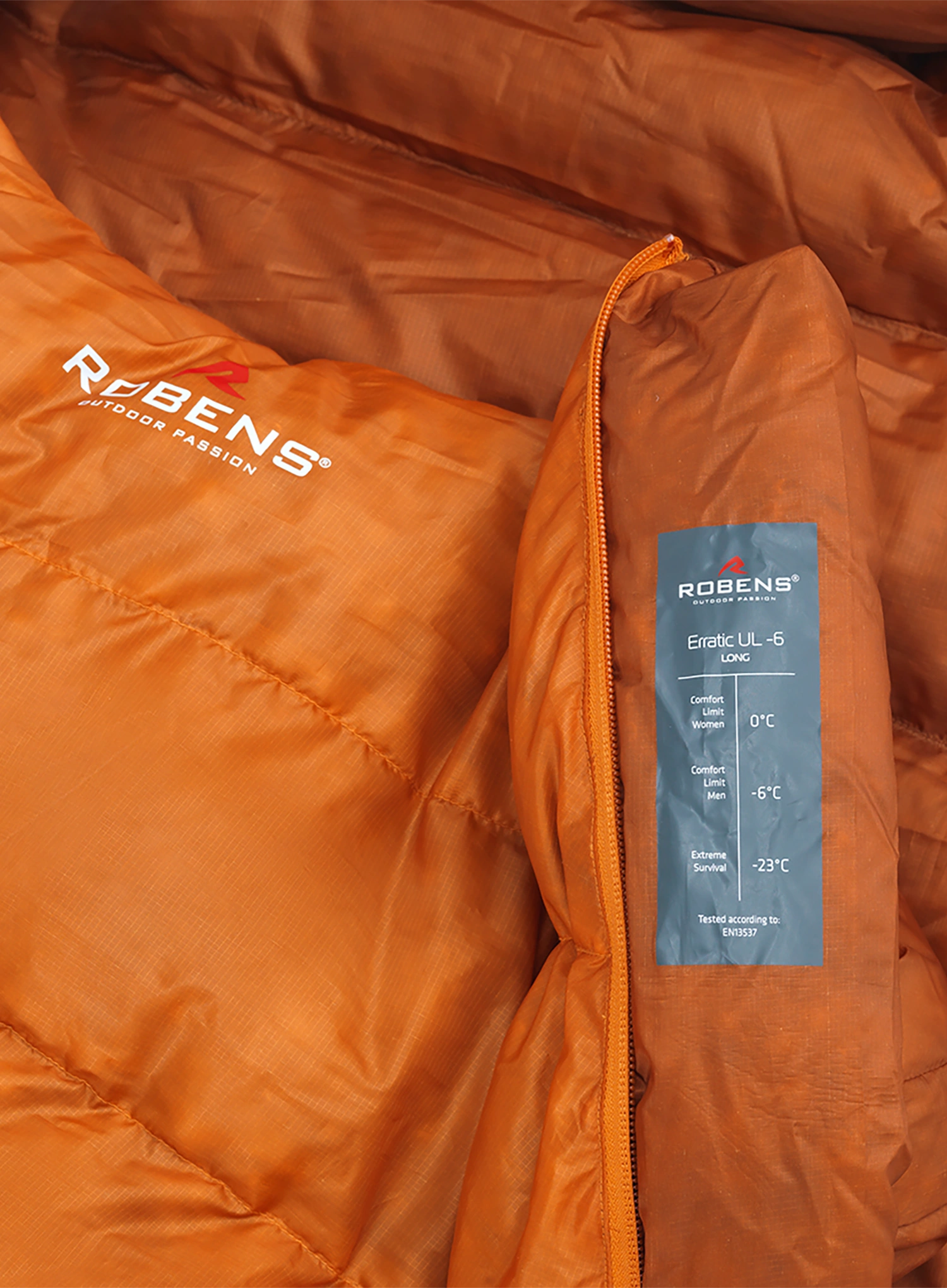 Spalna vreča Robens Scoria UL -6C Regular (180 cm) - orange