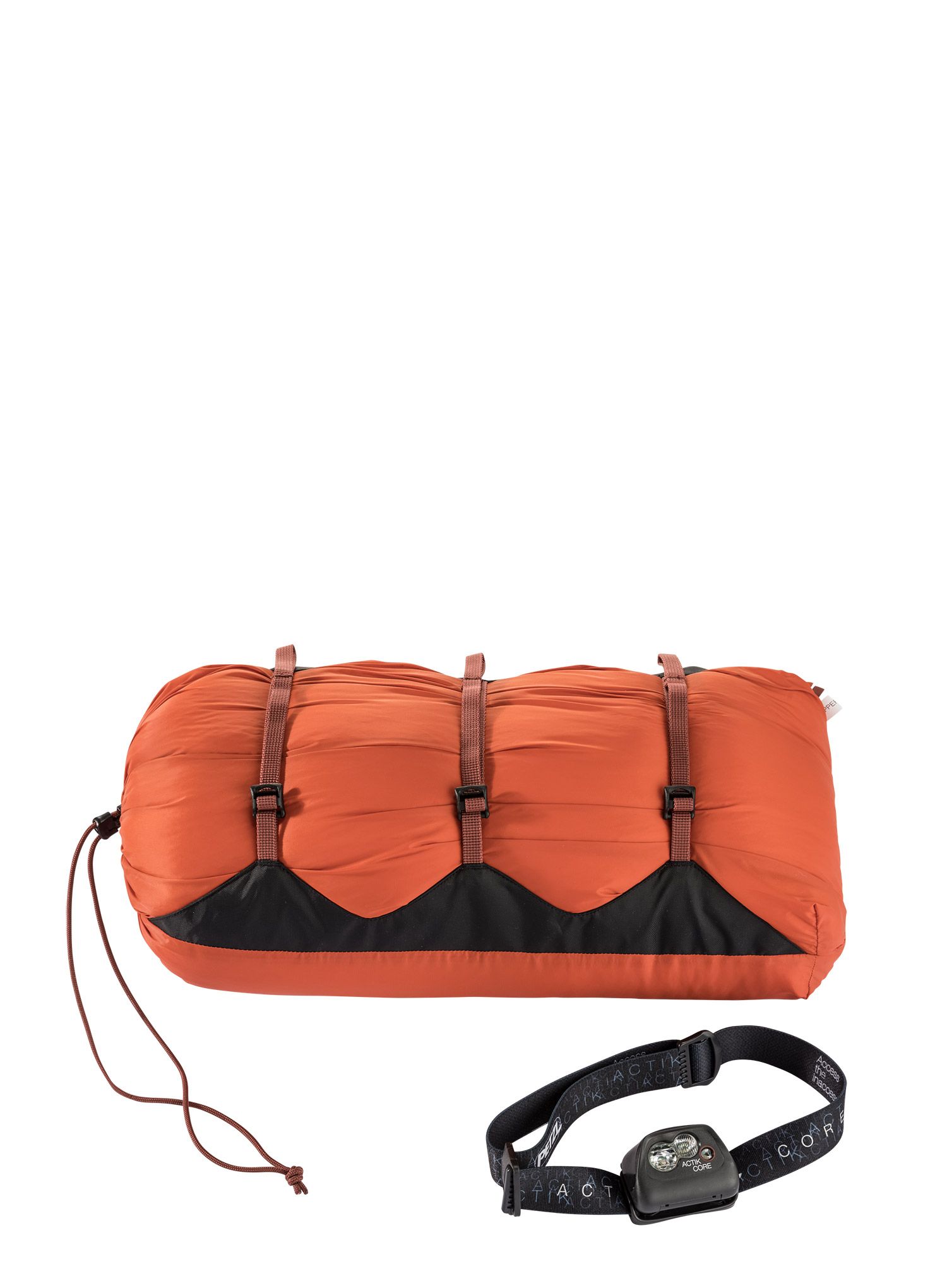 Ženska puhasta spalna vreča Deuter Astro Pro 600 SL (175 cm) - paprika/redwood