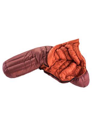 Spalna vreča Deuter Astro Pro 800 (185 cm) - redwood/paprika