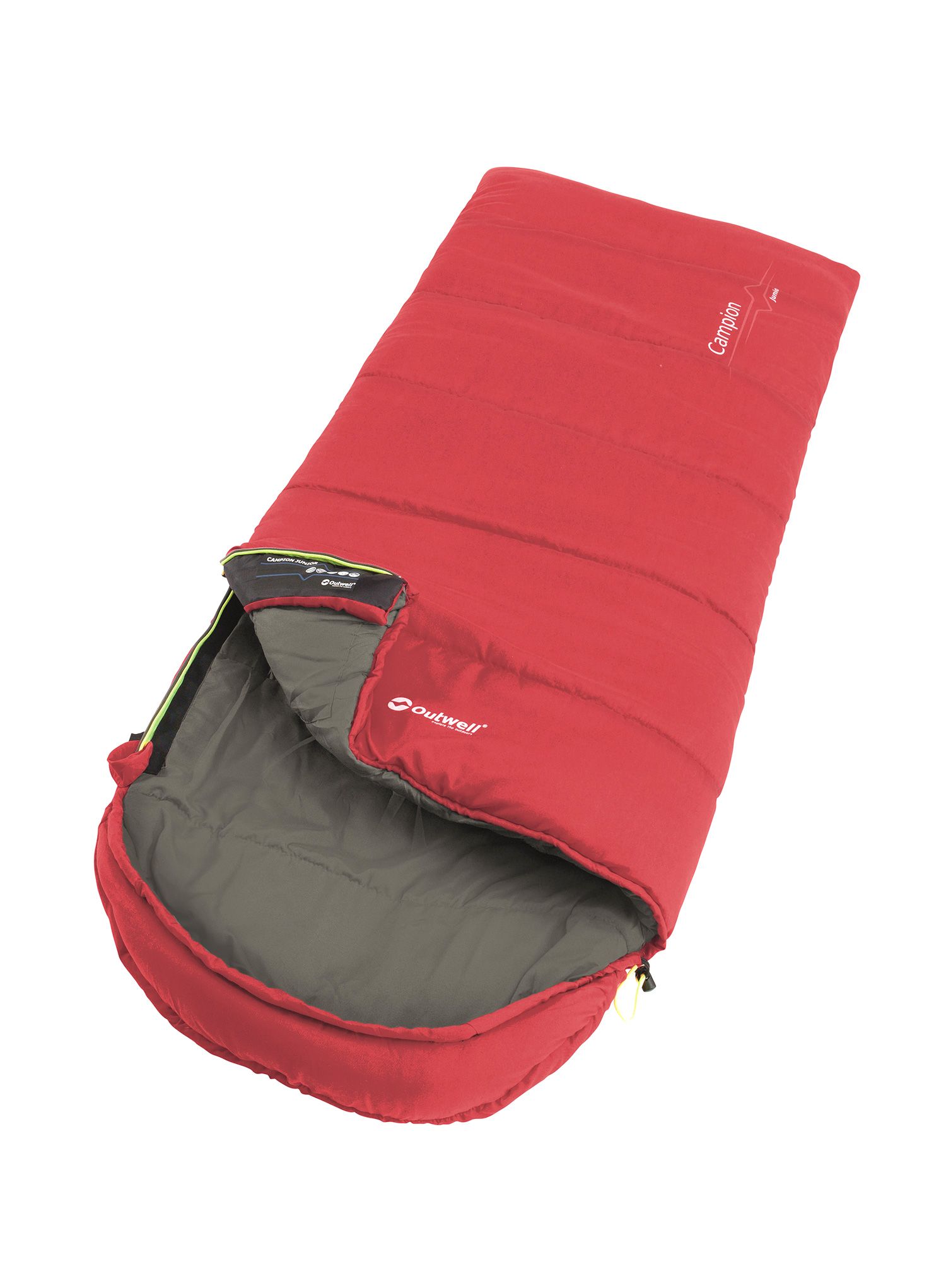 Otroška spalna vreča Outwell Campion Junior (140 cm) - red